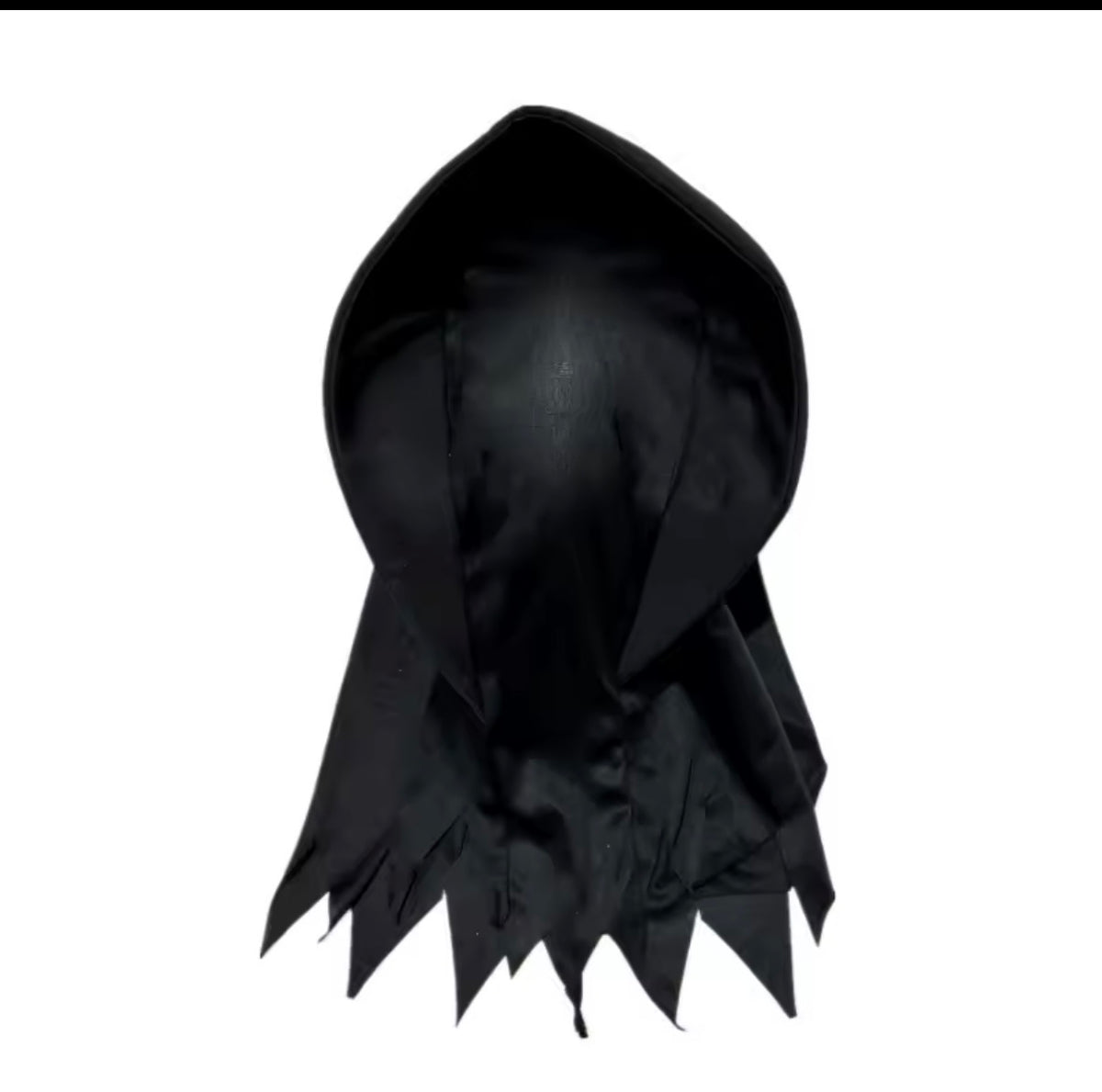 Grim Reaper Costume – Faceless Hooded Robe with Scythe, Gloves & Belt