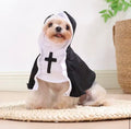Pet Nun Costume – Funny Halloween Outfit for Cats & Small Dogs